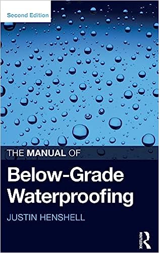 The Manual of Below-Grade Waterproofing (2nd Edition) - Orginal Pdf